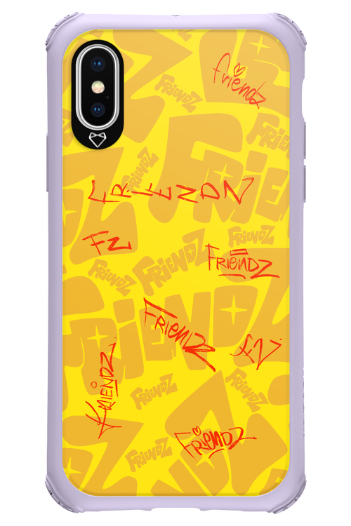 FRIENDZ Yellow - Apple iPhone XS