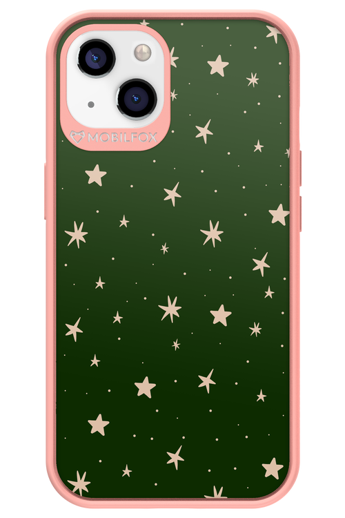 Forest Green Stars - Apple iPhone 13