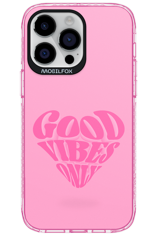 Good Vibes Heart - Apple iPhone 14 Pro Max