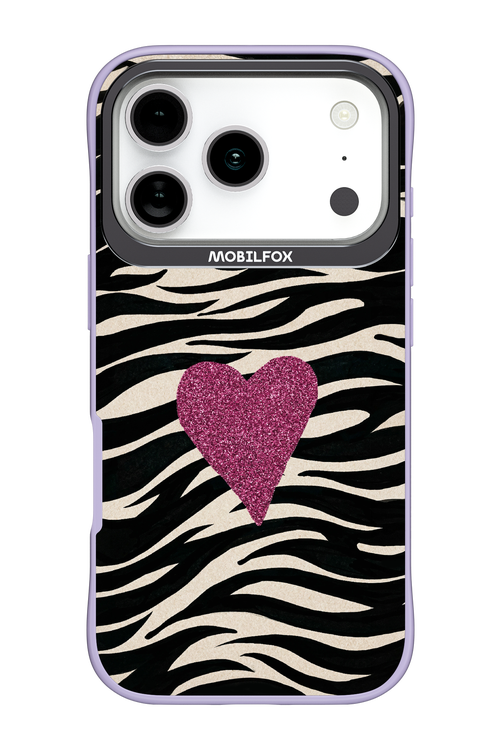 Zebra Heart 2.0 - Apple iPhone 17 Pro