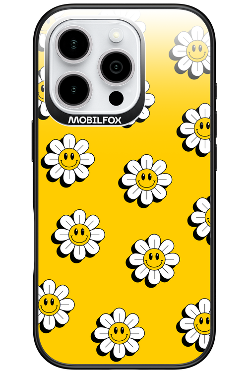 Smiley Flowers - Apple iPhone 16 Pro