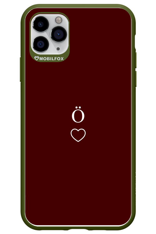 O Burgundia II 2.0 - Apple iPhone 11 Pro Max