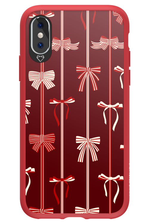 Holiday Bow - Apple iPhone XS