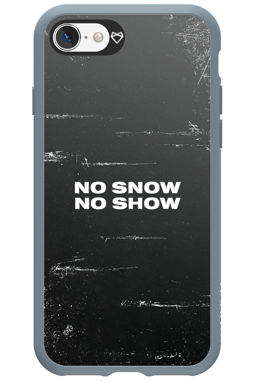 No snow, no show - Apple iPhone 8
