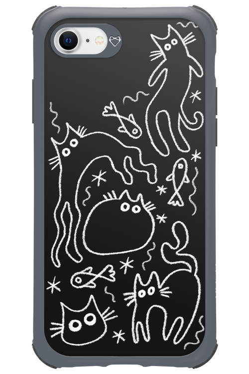 CHALK_CATS 2.0 - Apple iPhone 7