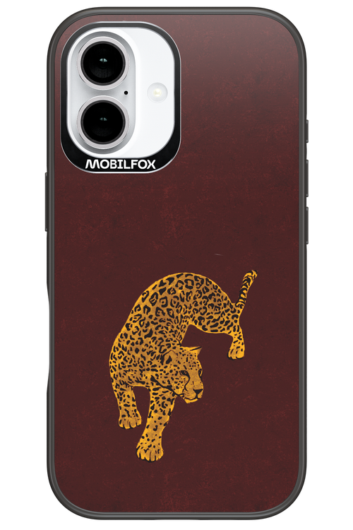 Burgundy Leopard - Apple iPhone 16