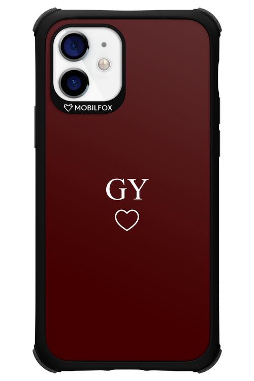 GY Burgundia 2.0 - Apple iPhone 12