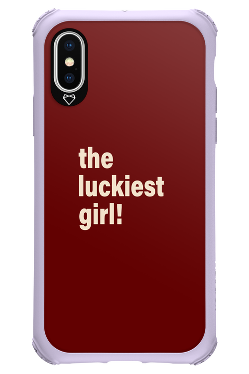 The Luckiest Girl - Apple iPhone X