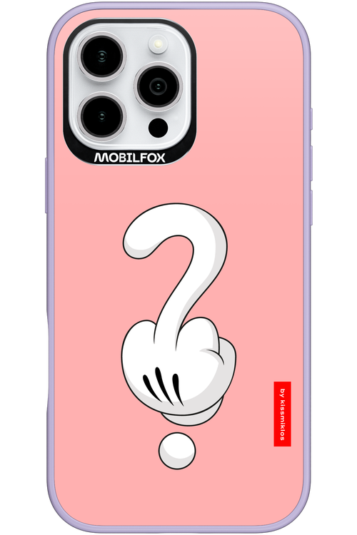Fuck Hand (Pink) 2.0 - Apple iPhone 16 Pro Max
