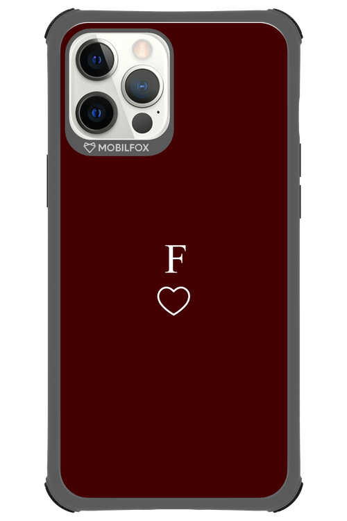F Burgundia 2.0 - Apple iPhone 12 Pro Max