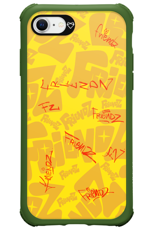 FRIENDZ Yellow - Apple iPhone 8