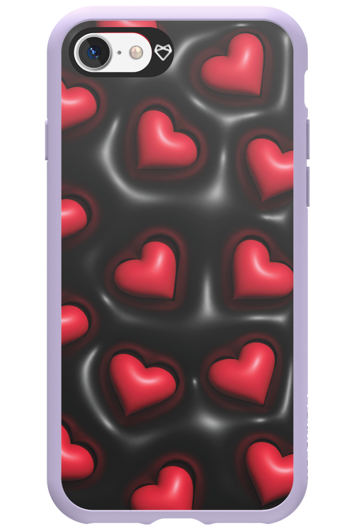 Hearts in love - Apple iPhone 7