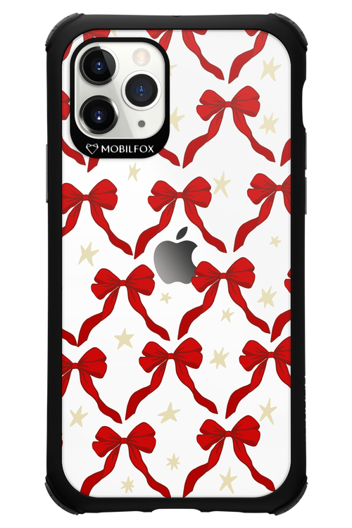 Bow & Stars (Transparent) - Apple iPhone 11 Pro
