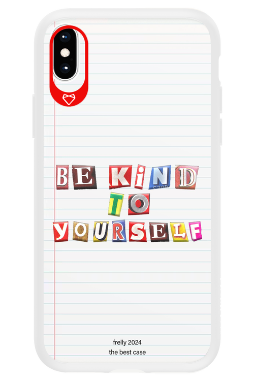 Be Kind To Yourself Notebook - Apple iPhone X