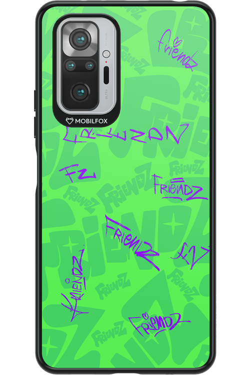 FRIENDZ Green - Xiaomi Redmi Note 10S