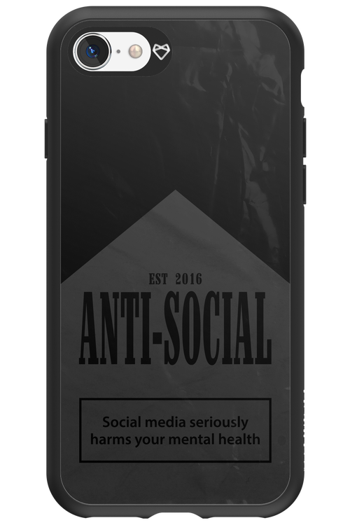 ANTI-SOCIAL (BLVCK) 2.0 - Apple iPhone 8