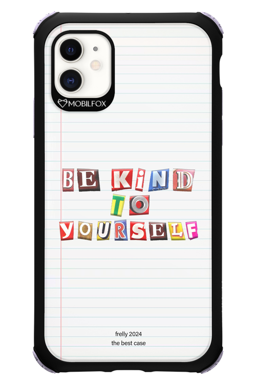 Be Kind To Yourself Notebook - Apple iPhone 11