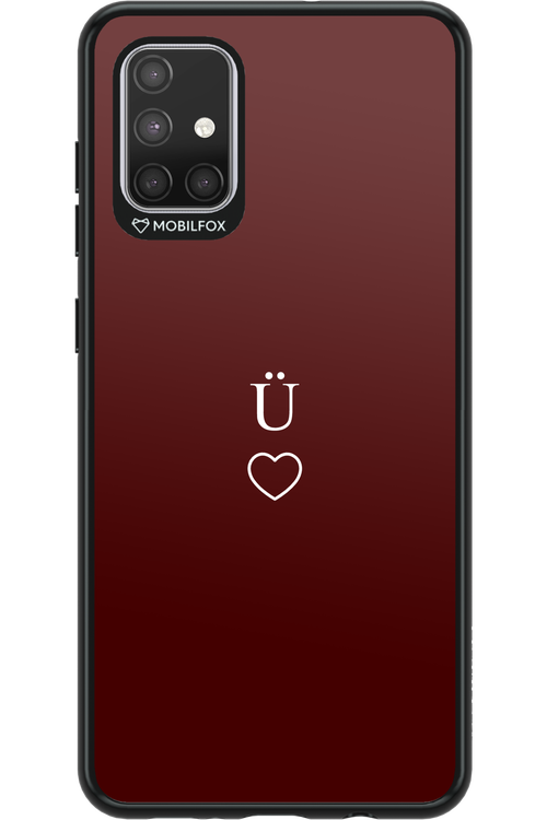 U Burgundia II 2.0 - Samsung Galaxy A71
