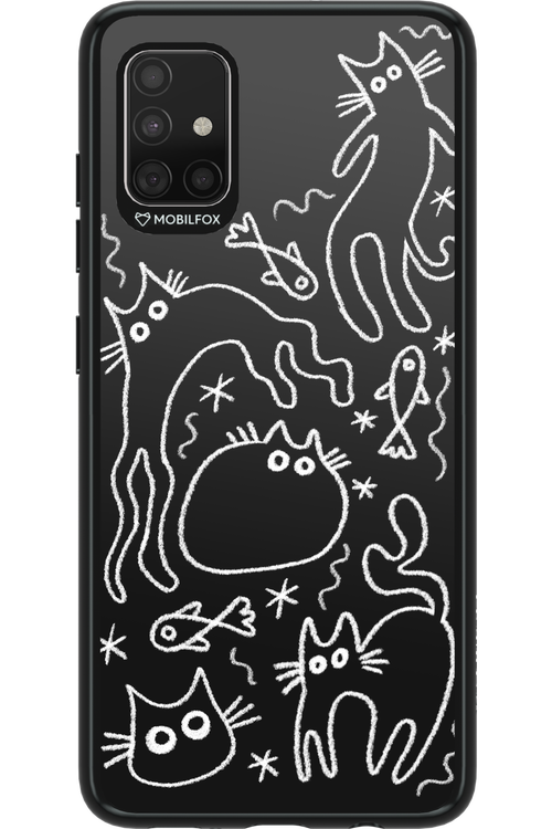 CHALK_CATS 2.0 - Samsung Galaxy A51