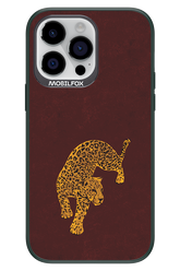 Burgundy Leopard - Apple iPhone 14 Pro Max