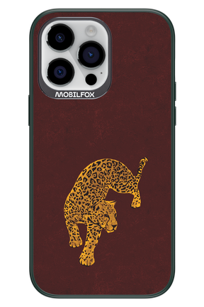 Burgundy Leopard - Apple iPhone 14 Pro Max