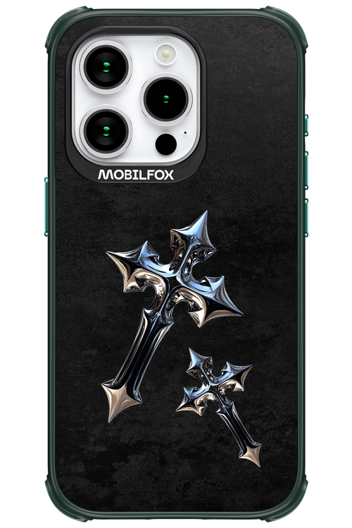 Chrome Crosses - Apple iPhone 15 Pro
