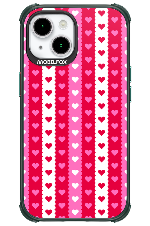 Christmas Heart Biscuit - Apple iPhone 15