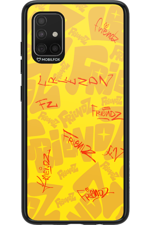 FRIENDZ Yellow - Samsung Galaxy A51