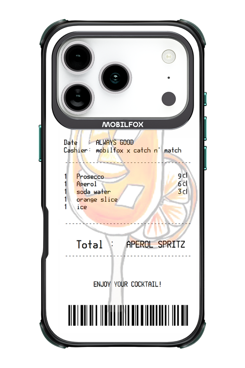 aperol spritz cocktail - Apple iPhone 17 Pro