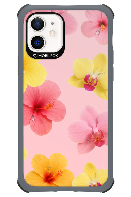 Sunset Flowers - Apple iPhone 12