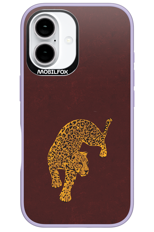 Burgundy Leopard - Apple iPhone 16