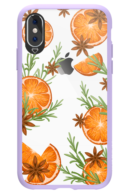 Orange With Star Anise - Apple iPhone XS