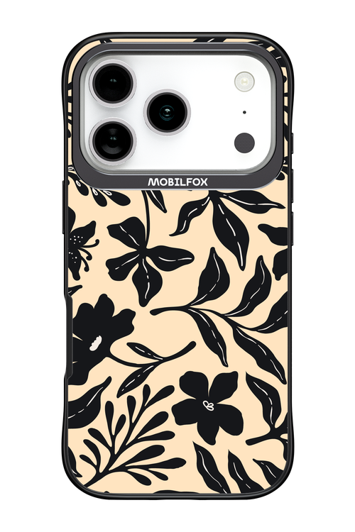 Black Flowers 2.0 - Apple iPhone 17 Pro