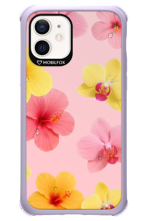 Sunset Flowers - Apple iPhone 12
