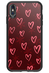 Christmas Hearts - Apple iPhone XS Max