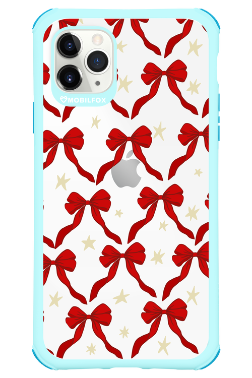 Bow & Stars (Transparent) - Apple iPhone 11 Pro Max