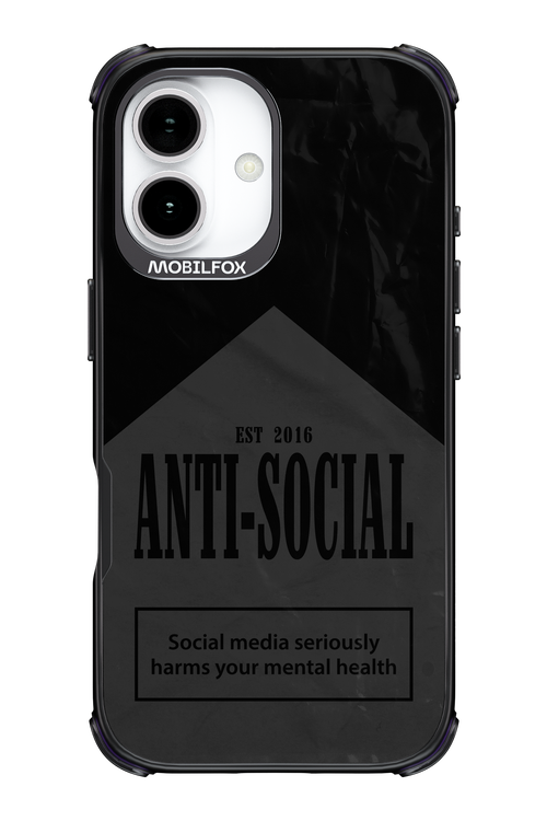 ANTI-SOCIAL (BLVCK) 2.0 - Apple iPhone 17