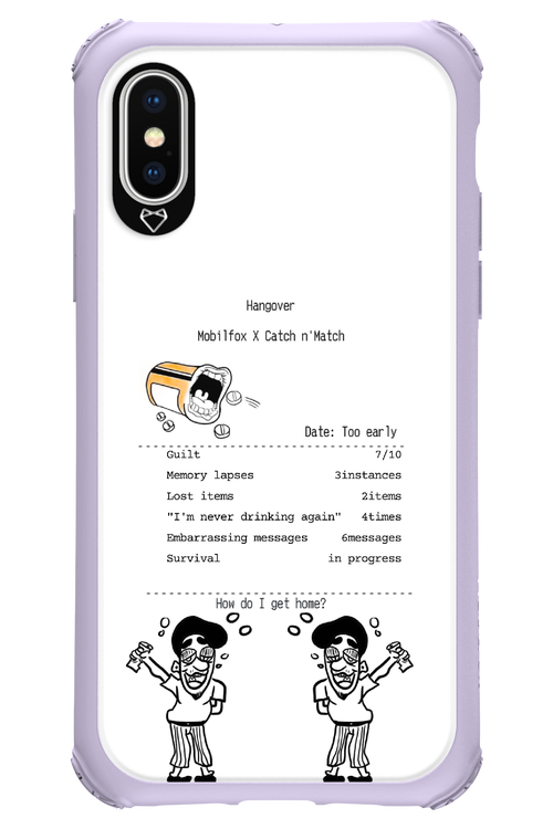 hangover - Apple iPhone X