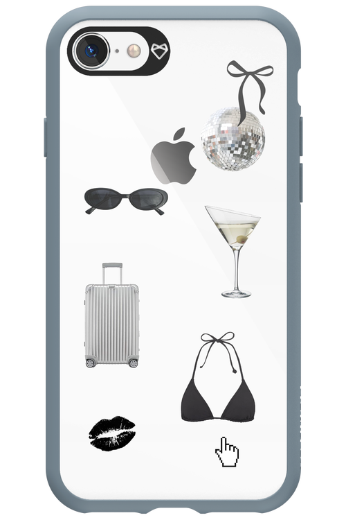 Silver Summer - Apple iPhone 8