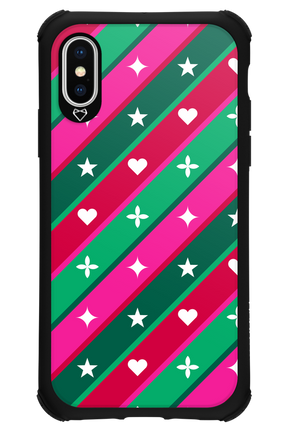 Christmas Stripes - Apple iPhone XS