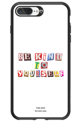 Be Kind To Yourself White - Apple iPhone 8 Plus