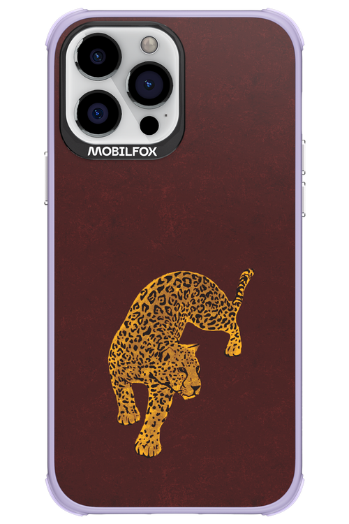 Burgundy Leopard - Apple iPhone 13 Pro Max