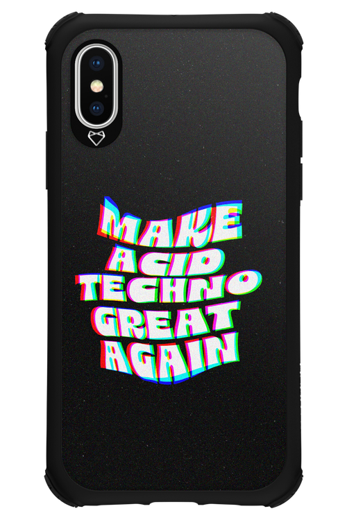 Acid Techno - Apple iPhone X