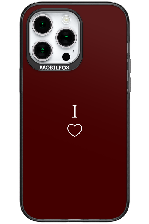 I Burgundia 2.0 - Apple iPhone 15 Pro Max
