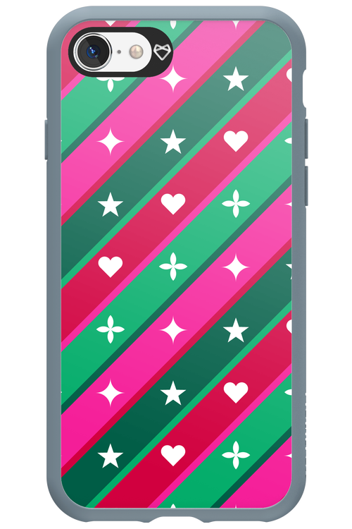 Christmas Stripes - Apple iPhone 8