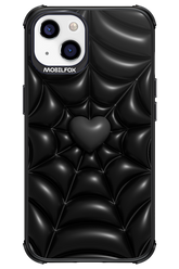 Black Spider Heart - Apple iPhone 13