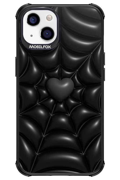 Black Spider Heart - Apple iPhone 13