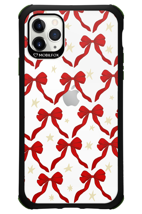 Bow & Stars (Transparent) - Apple iPhone 11 Pro Max