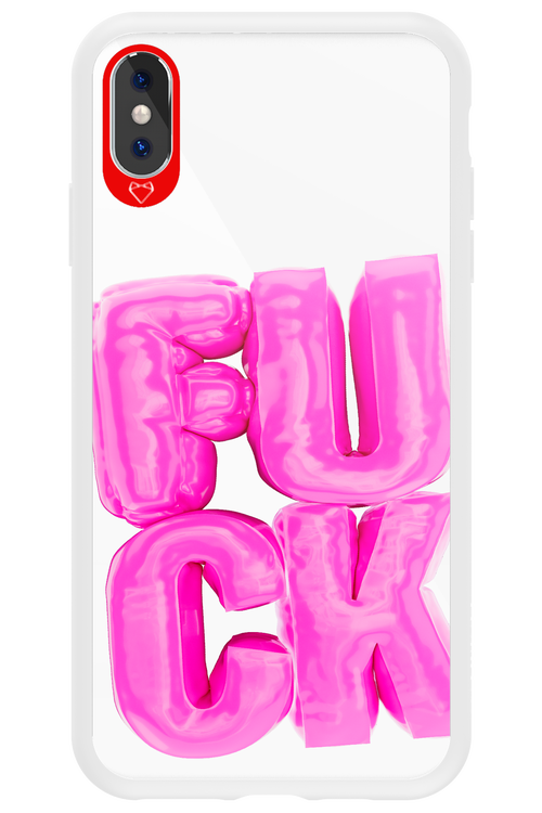 F*ck Transparent - Apple iPhone XS Max