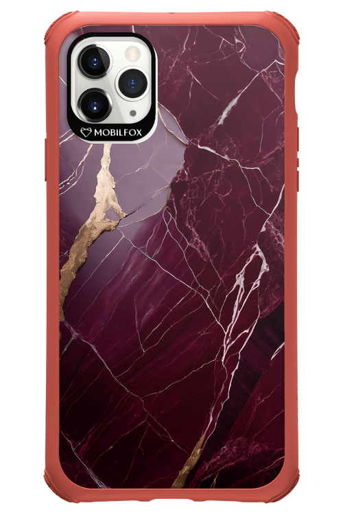 Burgundy Marble 2.0 - Apple iPhone 11 Pro Max